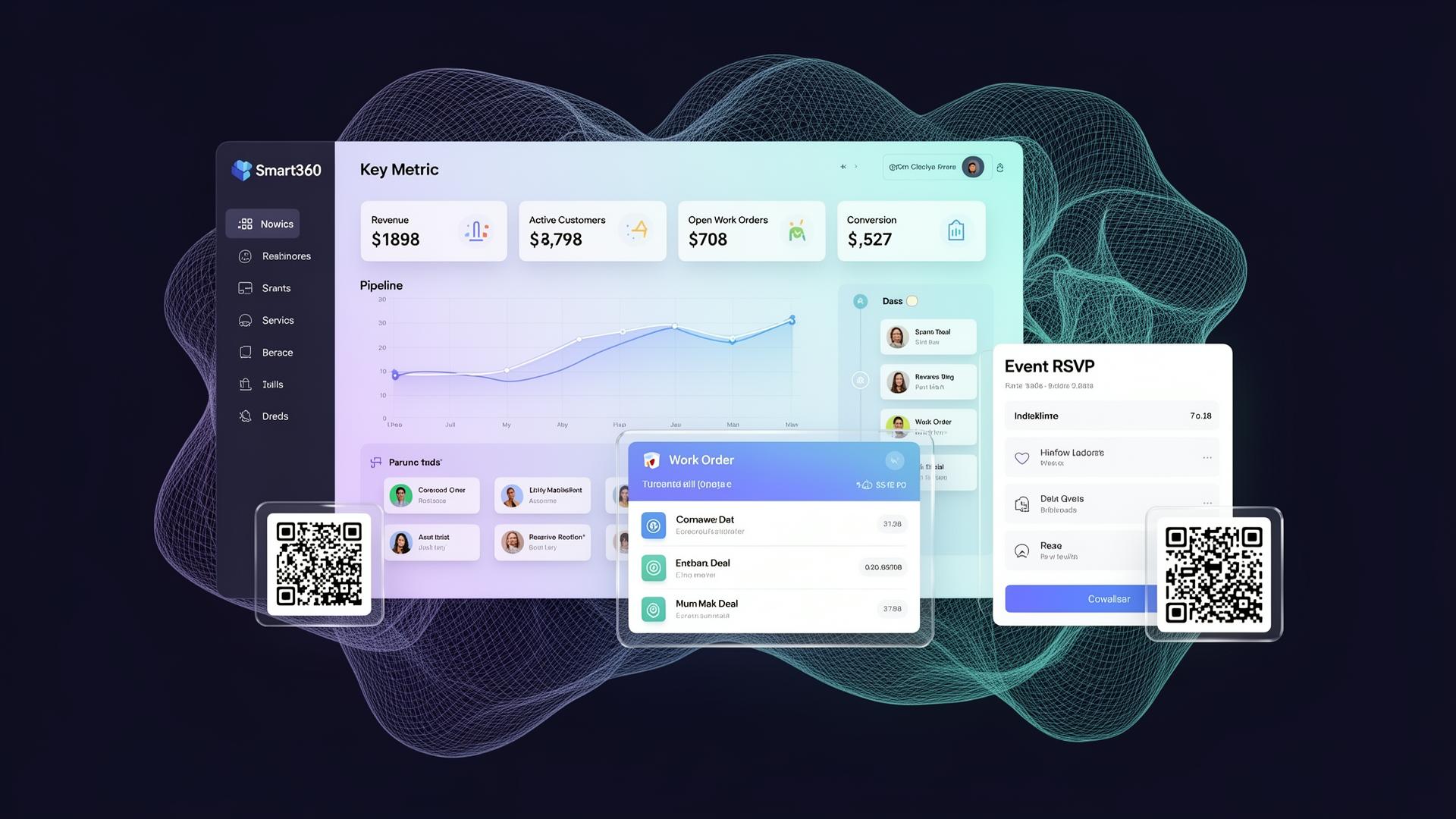 Smart360 dashboard preview